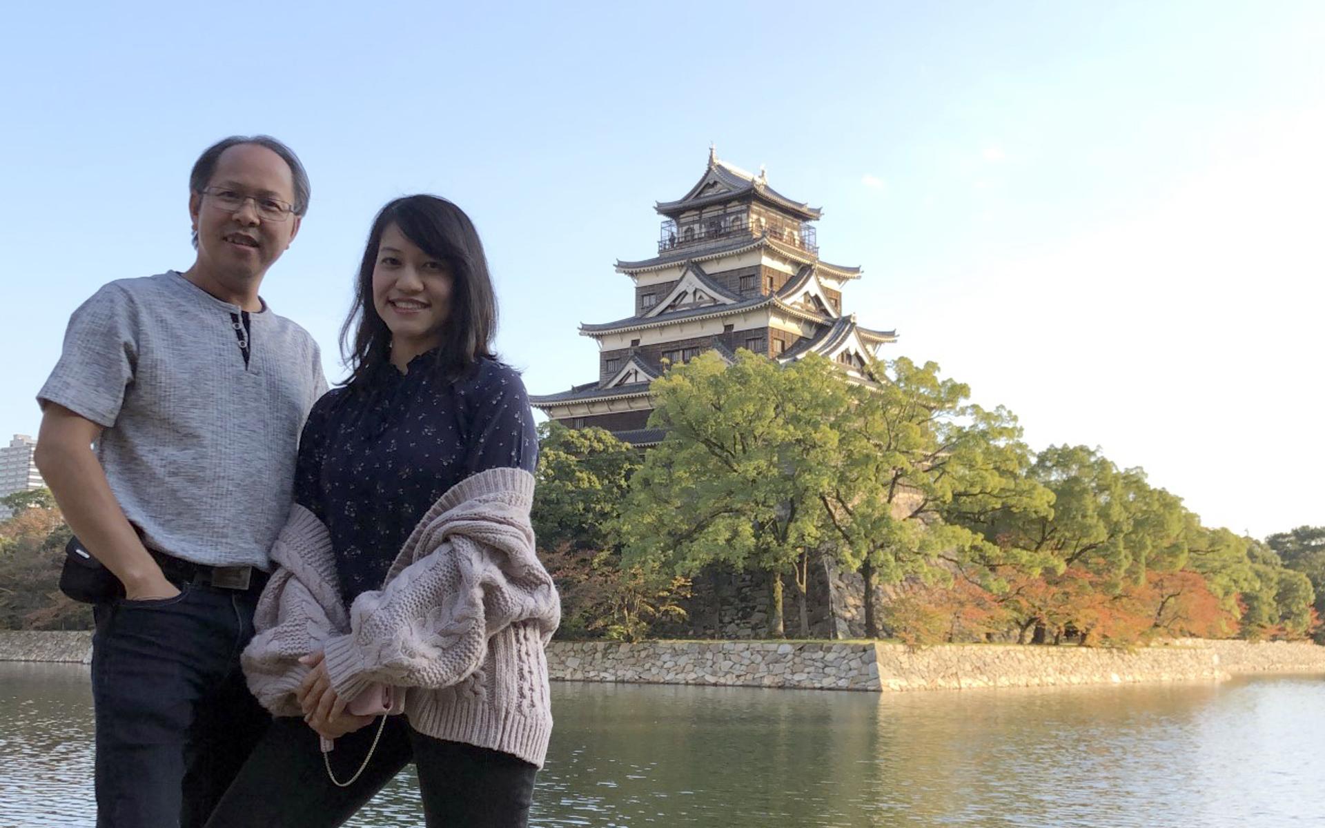Jack Wattanawongsawang und seine Frau Prinna Puakpong