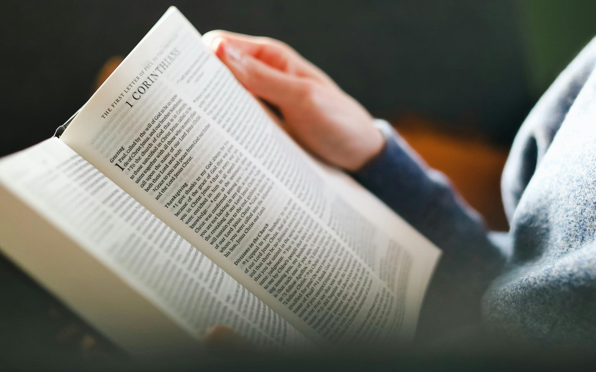 Der 1. Korintherbrief von Paulus ist eine tolle Anlaufstelle