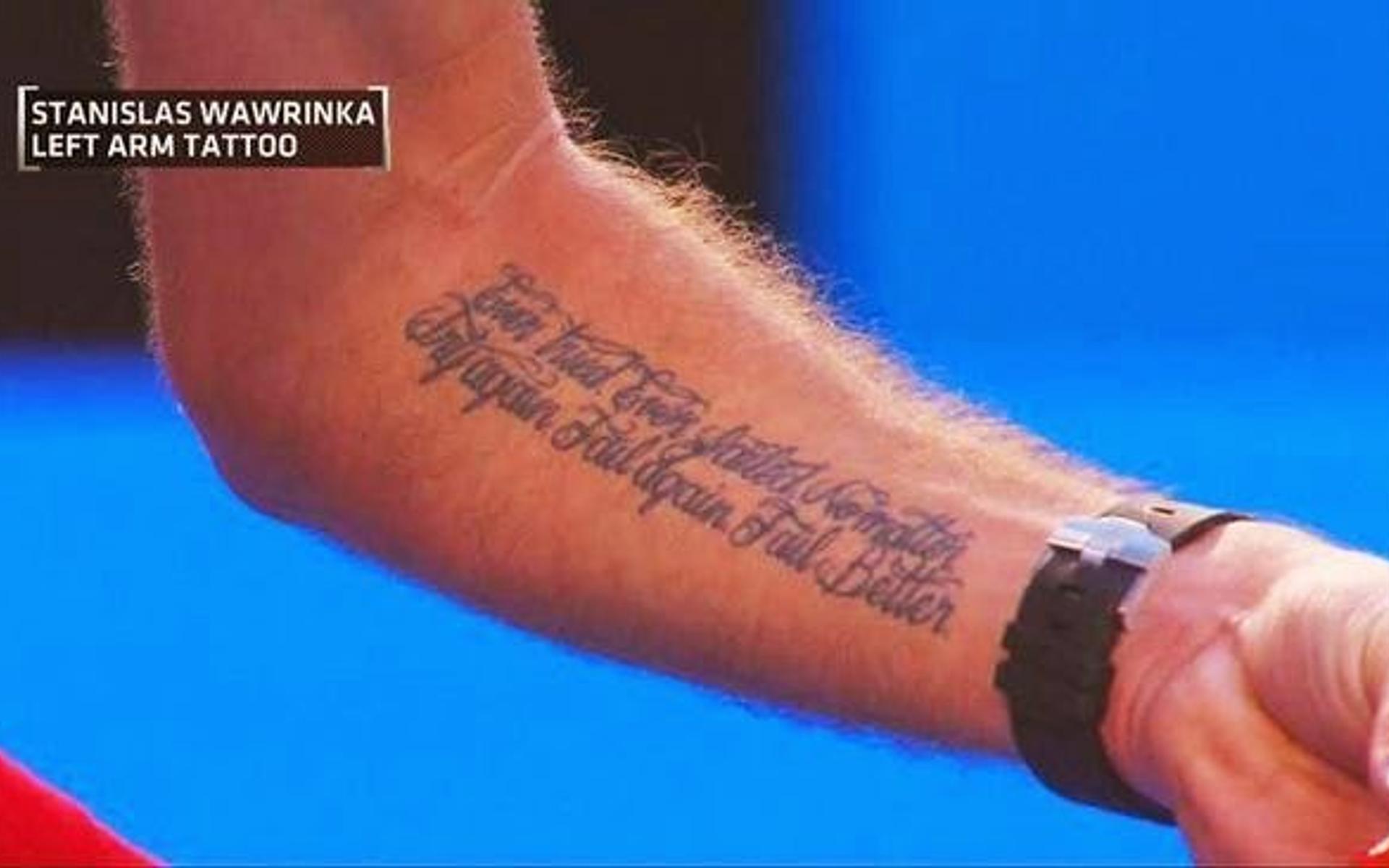 Stan Wawrinkas Tattoo