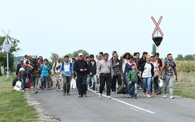 Flüchtlinge (Symbolbild)