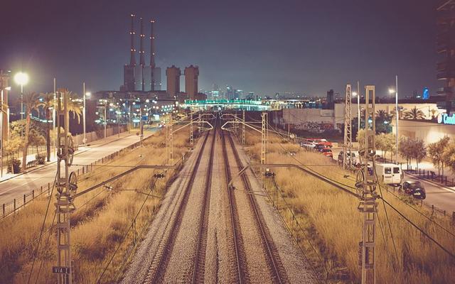 Eisenbahnschienen