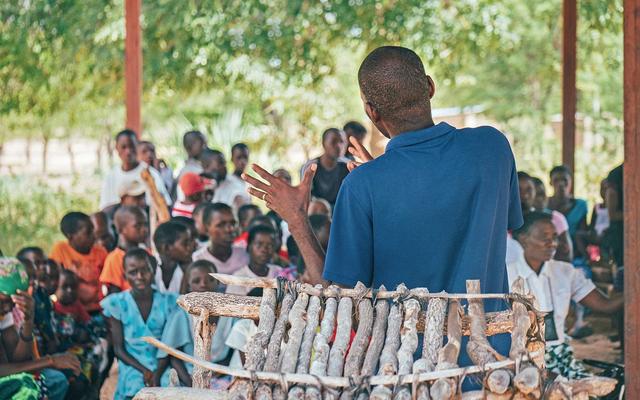 Missionar in Afrika
