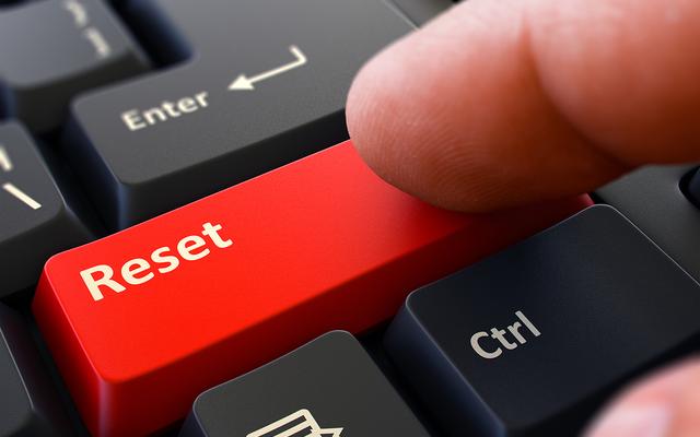 «Reset»-Knopf (Symbolbild)