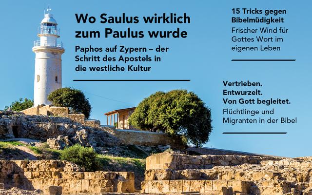 Cover des Magazins «Faszination Bibel»