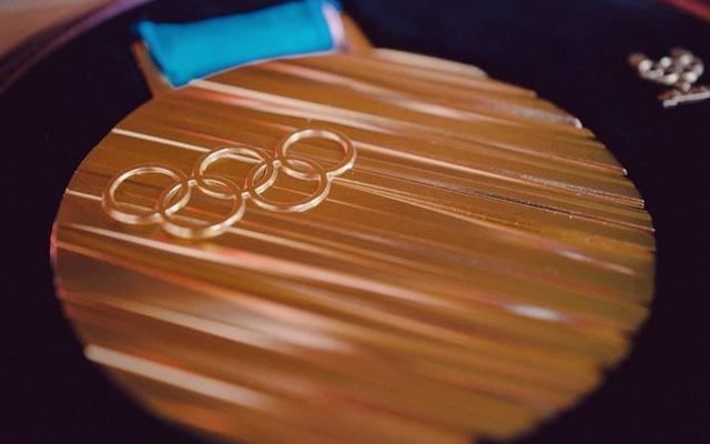 Olympische Goldmedaille