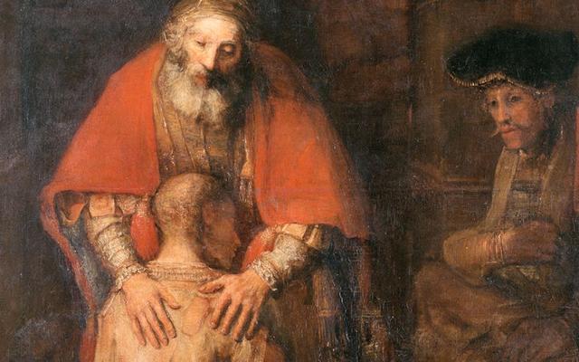 Rembrandts Gemälde von der Rückkehr des verlorenen Sohns