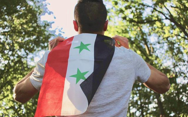 Mann in Syrien