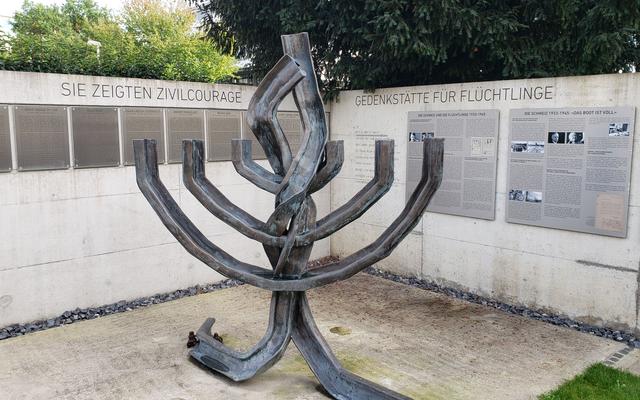 Die Gedenkstätte in Riehen