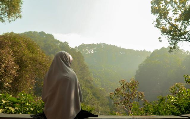 Muslimische Frau
