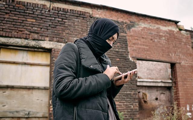 Syrische Flüchtlingsfrau