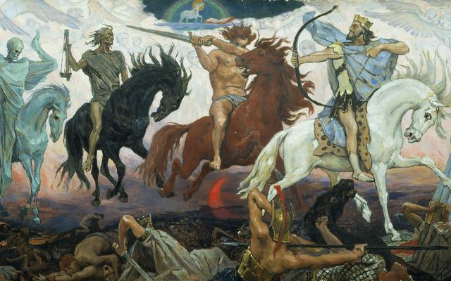 Die vier apokalyptischen Reiter von Viktor Vasnetsov