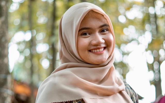 Muslimische Frau