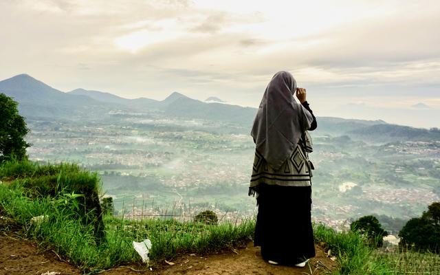 Muslimische Frau
