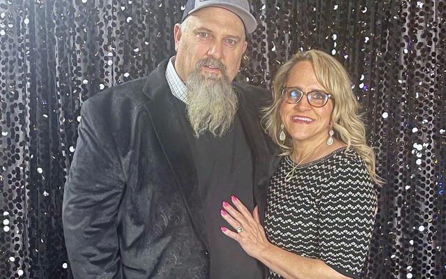 Todd Hoffman mit seiner Frau
