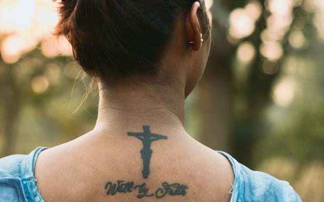 Christliches Tattoo