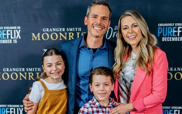Granger Smith mit seiner Familie