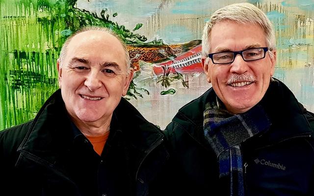 Carlos Martínez und Jean-Daniel von Lerber im Dezember 2022