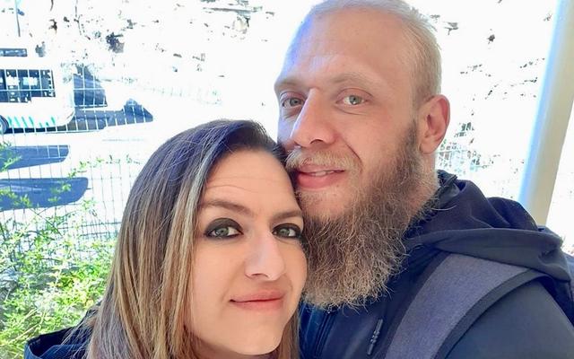 Natasha Nagel mit ihrem Mann Juan