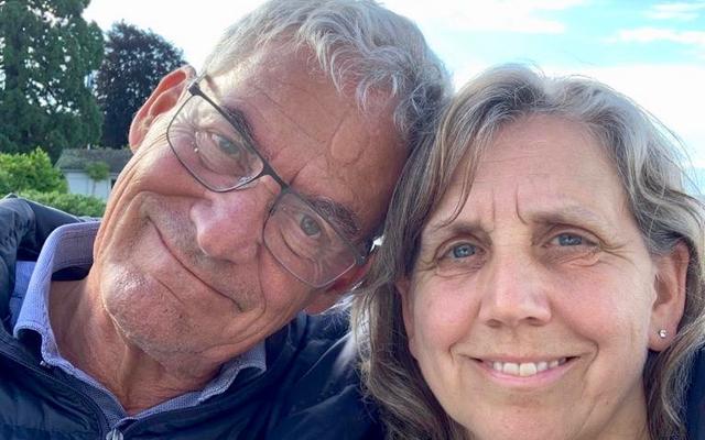 Fred Grob mit seiner Frau Marianne