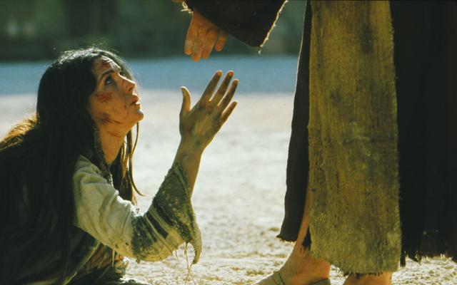 Jesus vergibt der Ehebrecherin