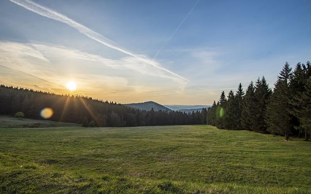 Schöner Sonnenaufgang