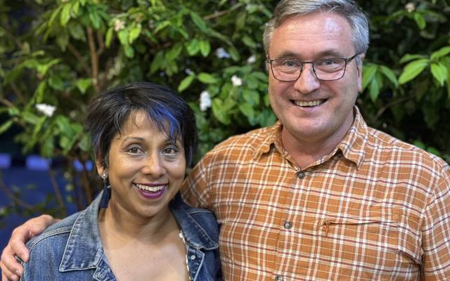 Himali und ihr Mann Ian McInnes