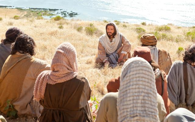 Jesus mit seinen Jüngern im Film «Son of God»