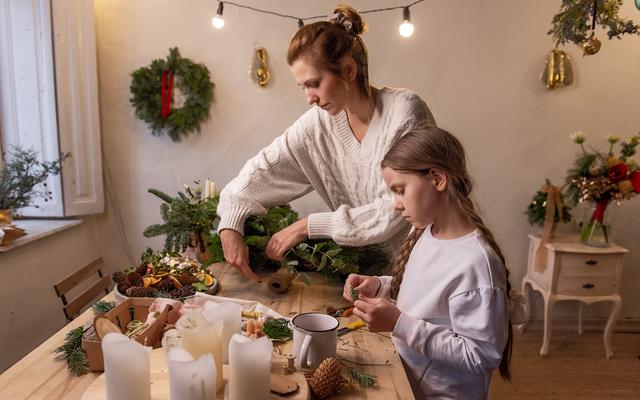 Vorbereitungen für die Adventszeit
