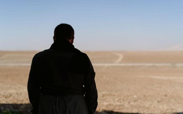 Mann aus dem Irak
