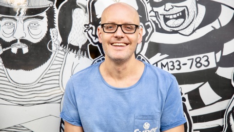 Manuel Schmid, 46 Jahre, wohnt in Basel, ist Theologe