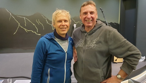 Beat Baumann (Internationaler Direktor) und Werner Nachtigall (Präsident) vom Go Movement