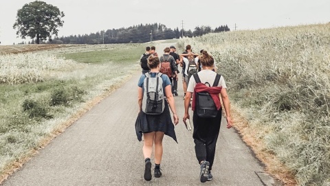 Gemeinsam unterwegs: Studierende der ACTS Jüngerschaftsschule