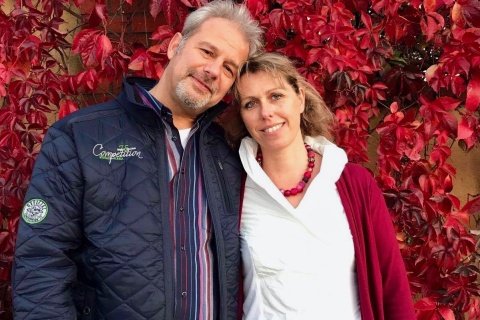 Michael Feulner mit seiner Frau