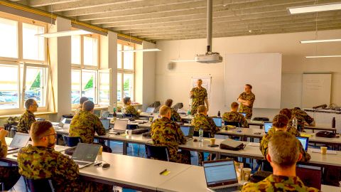 Armeeseelsorger in der Ausbildung