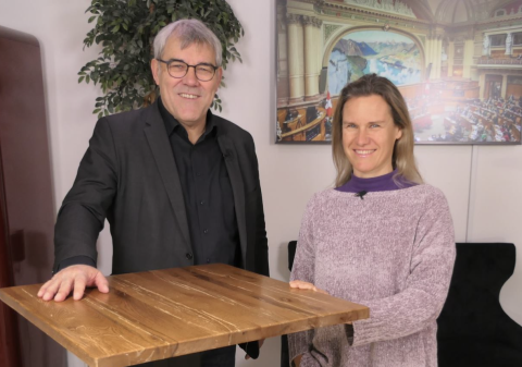 Andrea Geissbühler und Eric Nussbaumer