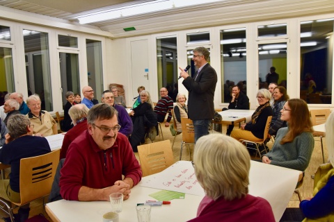 Vorbereitungen für den Kirchentag