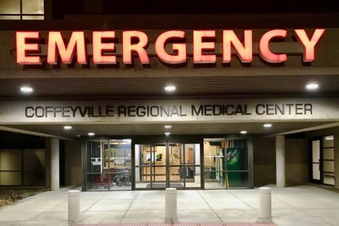 Notaufnahme des Coffeyville Regional Medical Center in Coffeyville
