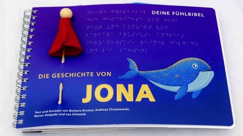 Fühlbibel, herausgegeben vom Dachverband für evangelische Blinden- und Sehbehindertenseelsorge