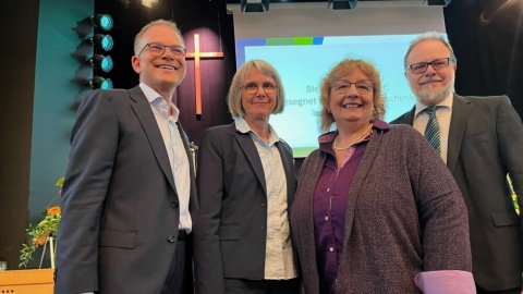 Reinhardt Schink, Maike Sachs, Daniela Knauz, Frank Heinrich (v.l.n.r.)