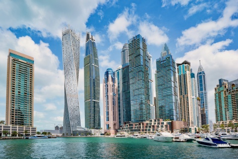 Skyline von Dubai