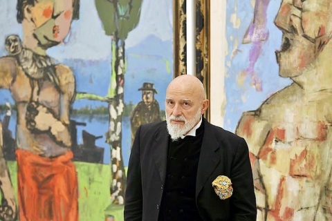 Der Künstler Markus Lüpertz