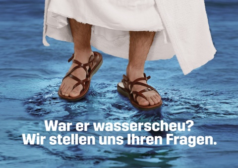 Plakataktion der Kirche Wil