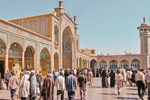 Strassenszene im Iran