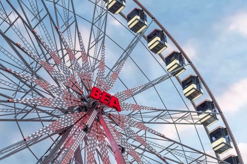 Riesenrad an der BEA