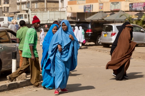 Menschen im Sudan