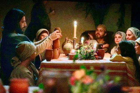 Jesus beim Abendmahl