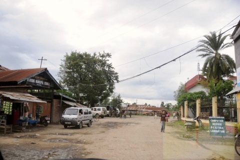 Dorf in Manipur, Indien