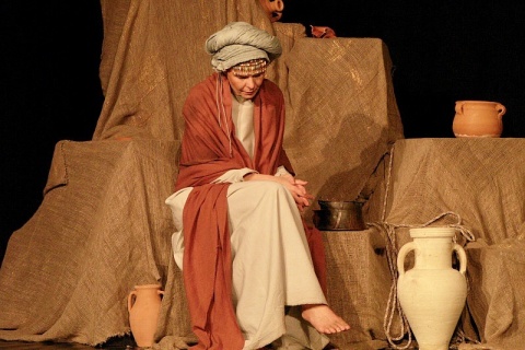 Mirjana Angelina in einem Theaterstück
