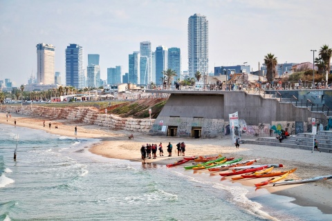 Tel Aviv, eine Grossstadt in Israel
