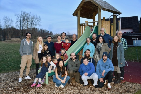 Gruppenfoto des Open House in Pfäffikon ZH